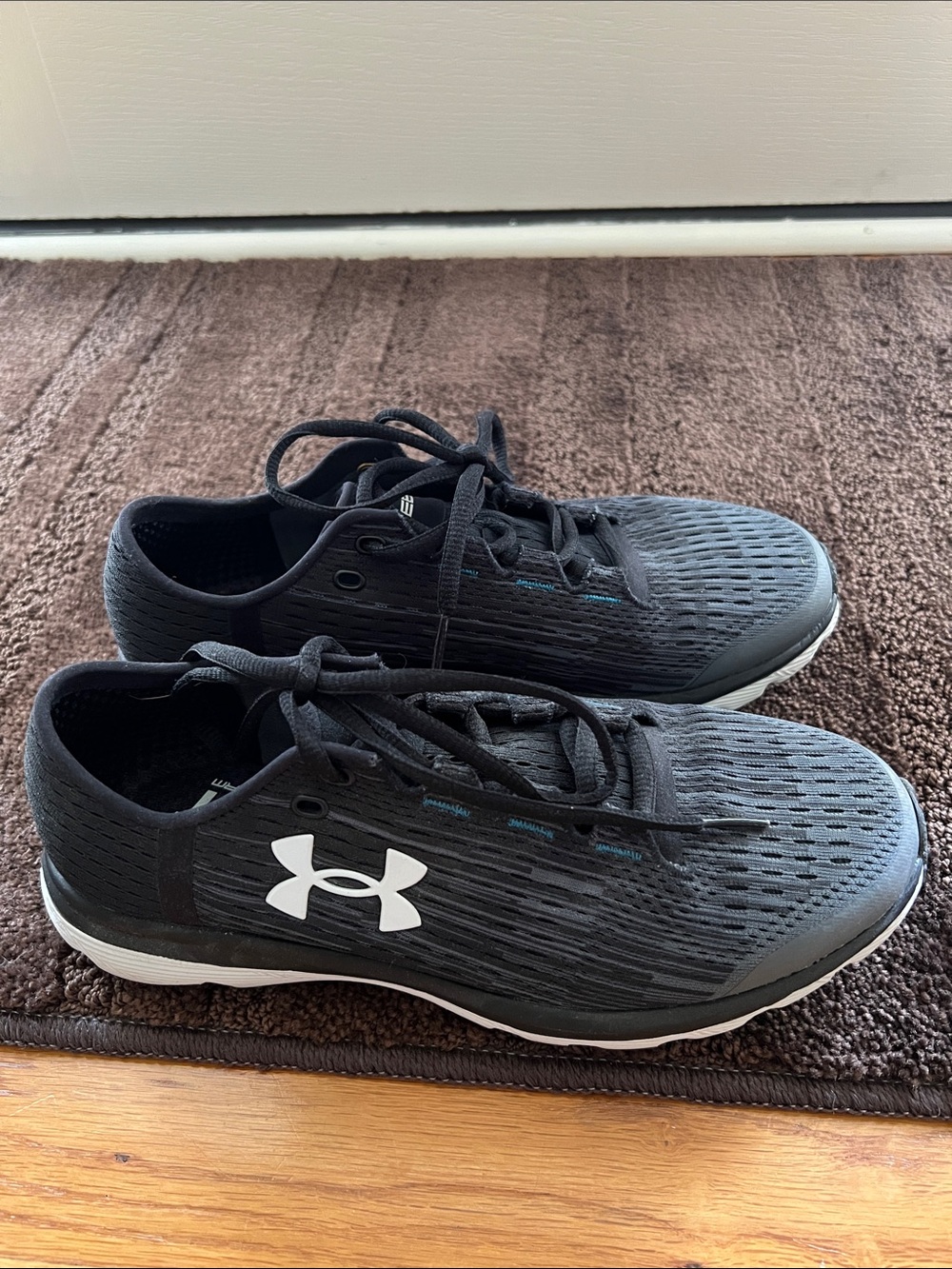 Under Armour Black and White Women’s Lightweight Training Shoes